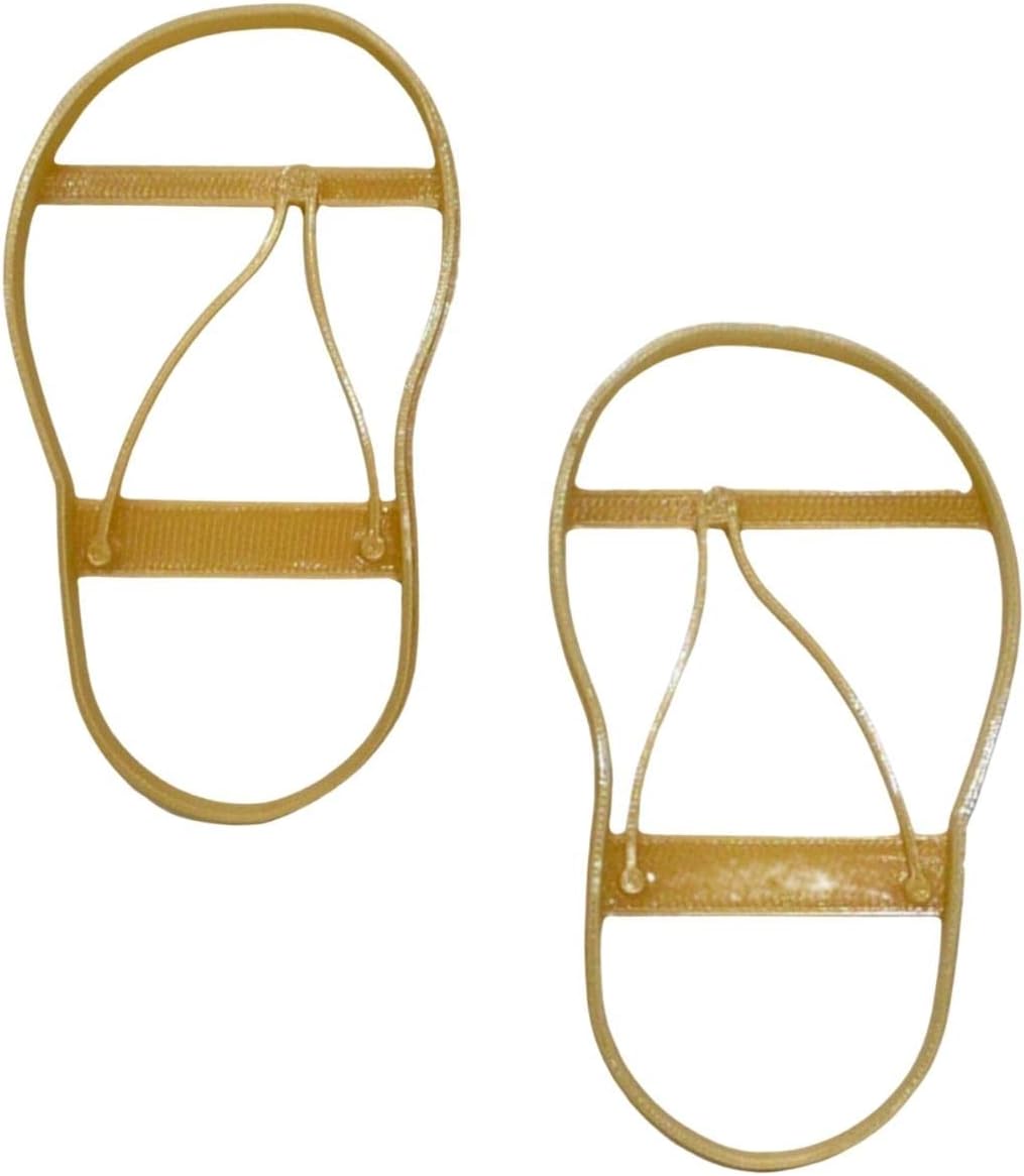 YNGLLC FLIPFLOP Cookie Cutters Set of 2