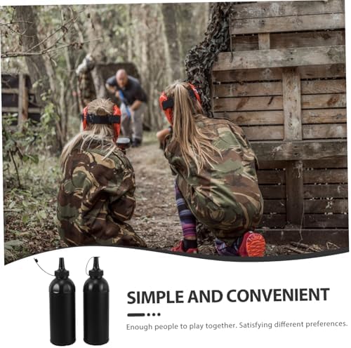 Abaodam 2pcs Set Plastic Squeeze Bottles for Water and Oil