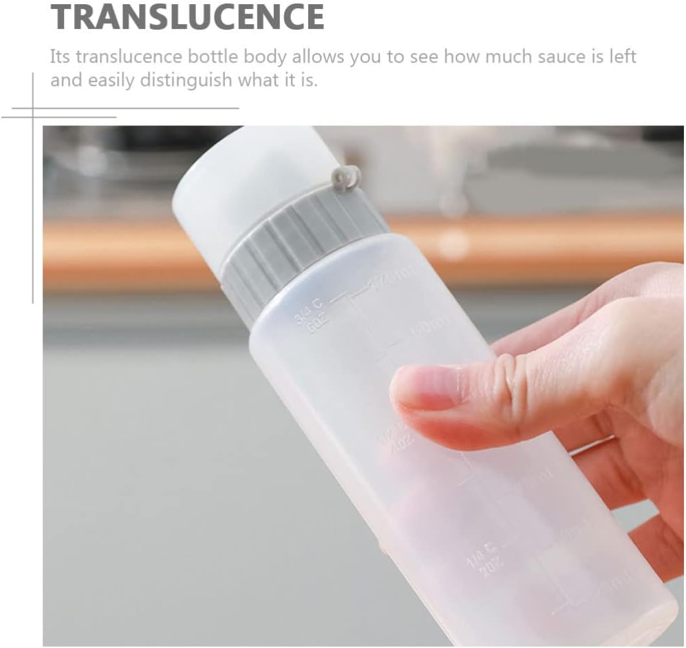Luxshiny 2pcs Ketchup Squeeze Bottles