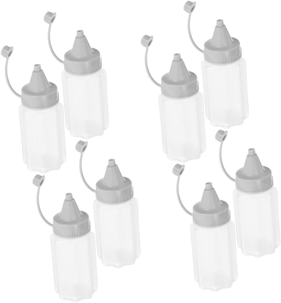 Cabilock Reusable Condiment Squeeze Bottles for Kitchen Use 1