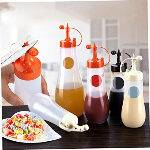 PAMINGONO 3-Piece Condiment Squeeze Bottles Set 1