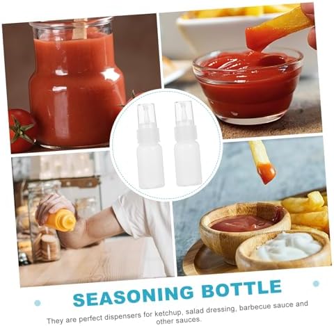 HOLIDYOYO Olive Oil Condiment Squeeze Bottles Set of 2 30ml