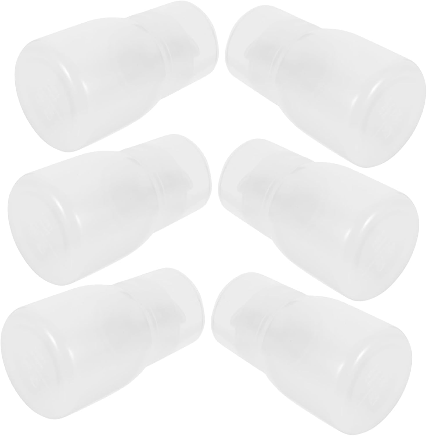 6pcs Sauce Squeeze Bottles for Salad Dressing Wide Mouth Ketchup Bottles