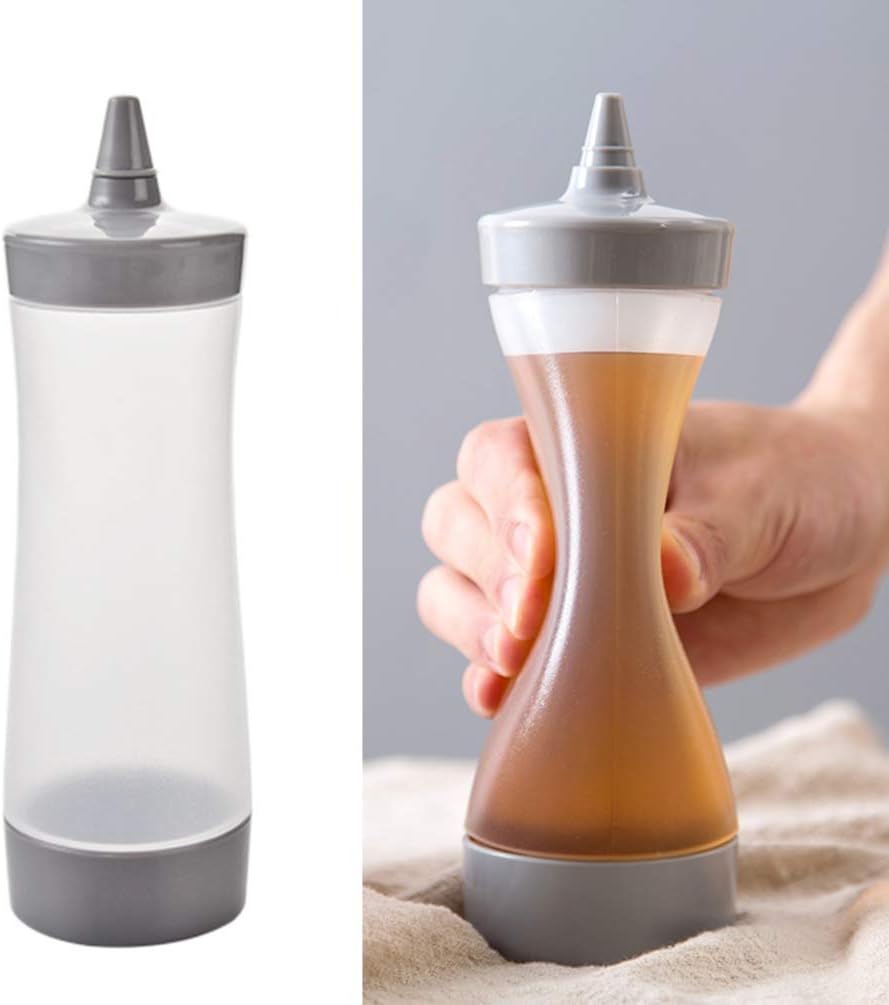 3pcs Mustard Ketchup Condiment Squeeze Bottles