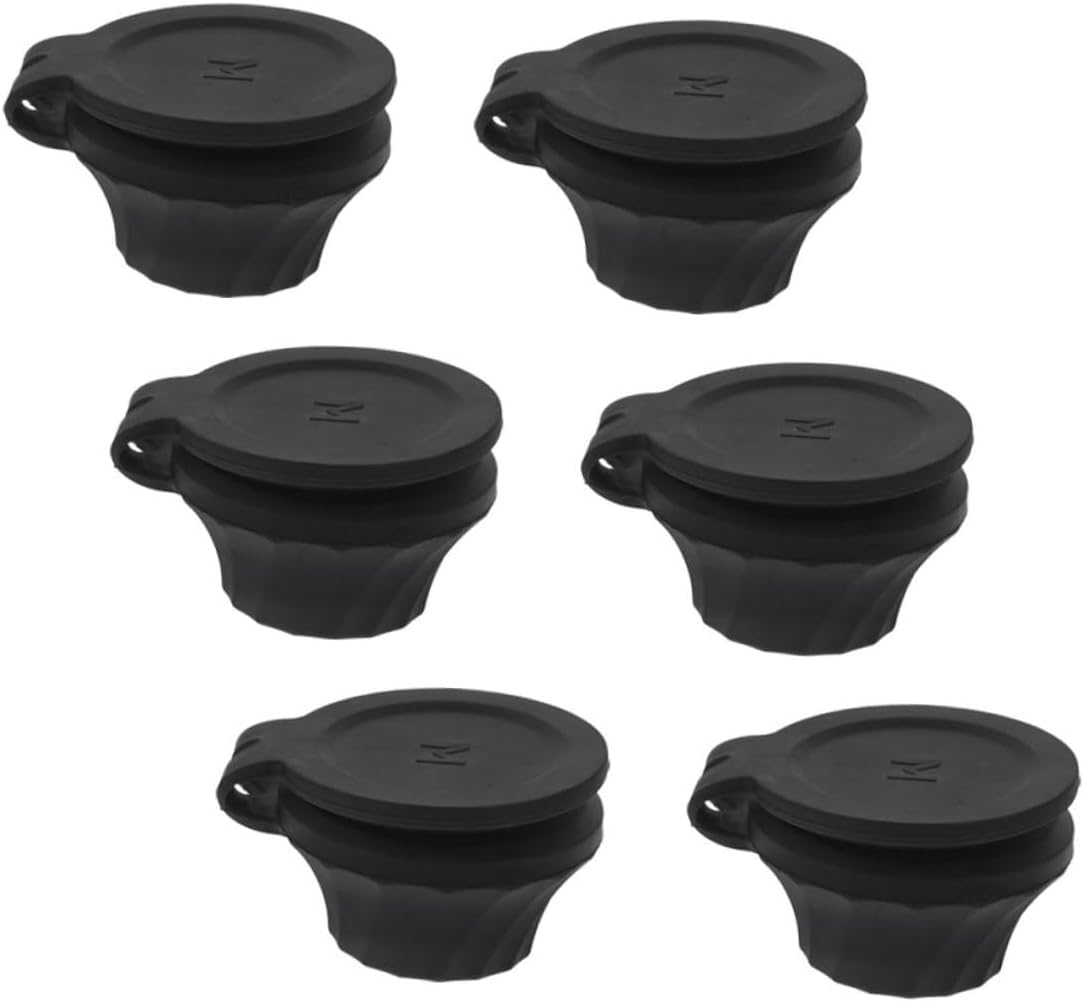 Ipetboom 6PCS Flip Top Bottle Caps for Shampoo Lotion Replacement