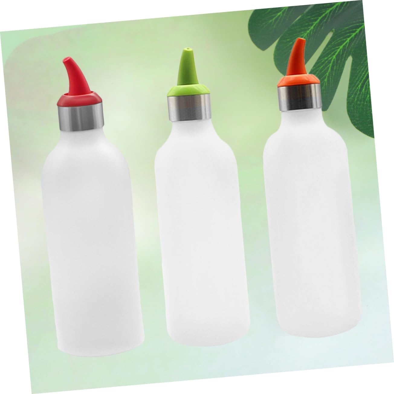 HOLIDYOYO 3pcs Condiment Bottle Set