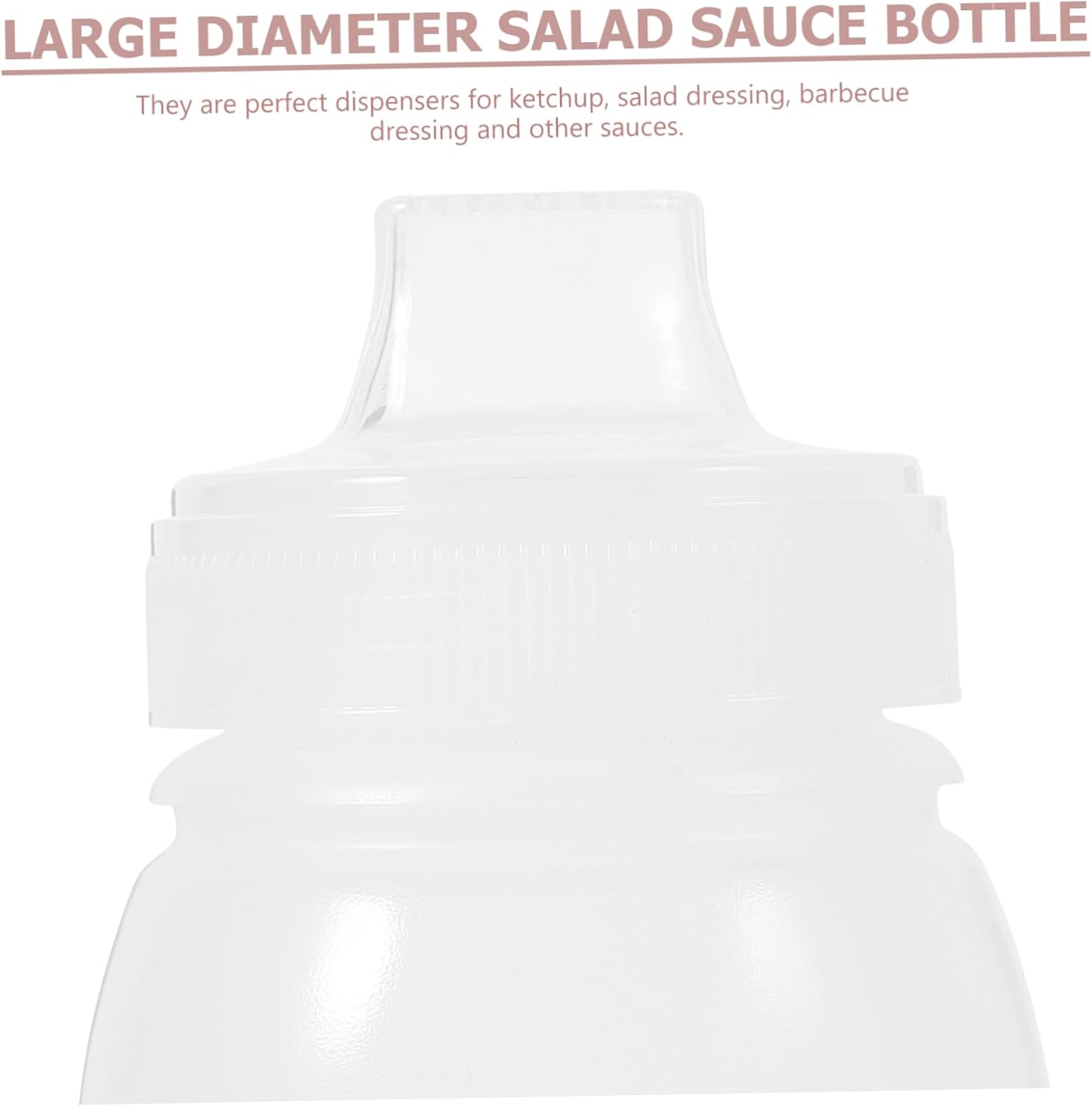 CIYODO 6pcs Condiment Squeeze Bottles Set 180ml