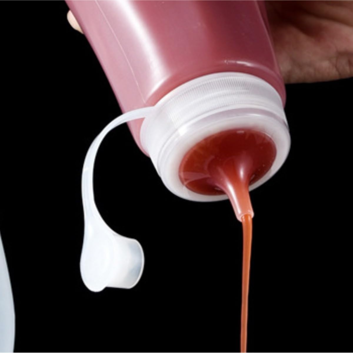 KLEYE 5 Pack Squeeze Bottles for Sauces