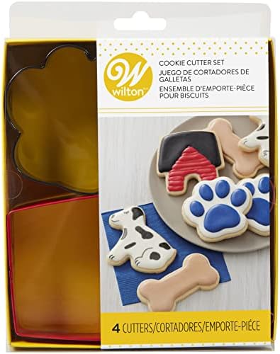 Wilton Pet Theme Cookie Cutter Set 4-Pack