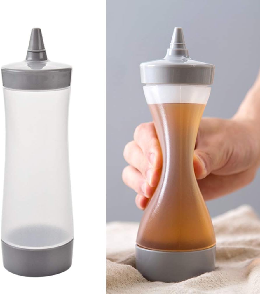3pcs Squeeze Bottle Set for Ketchup Mustard and Dressing