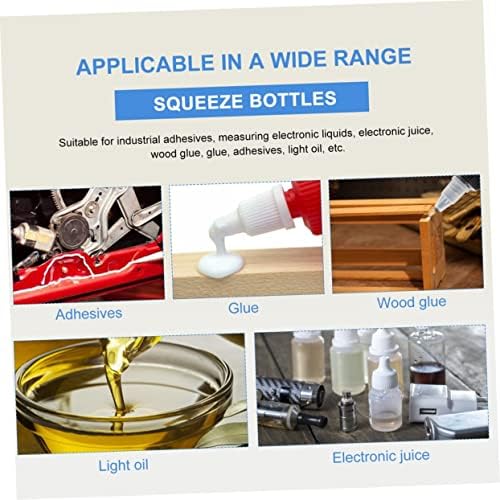 20 Pcs PET Condiment Squeeze Bottles 1