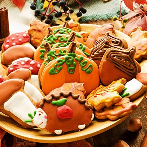 6PCS Thanksgiving Cookie Cutters Set Stainless Steel 1