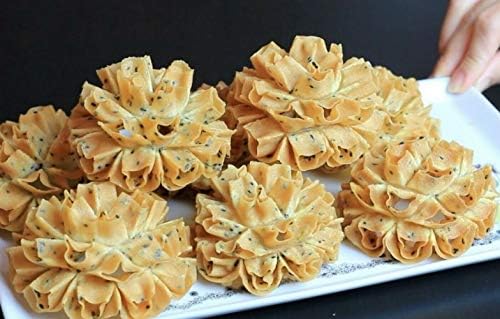 Cozinest Dok Jok Brass Mold for Thai Lotus Blossom Cookies