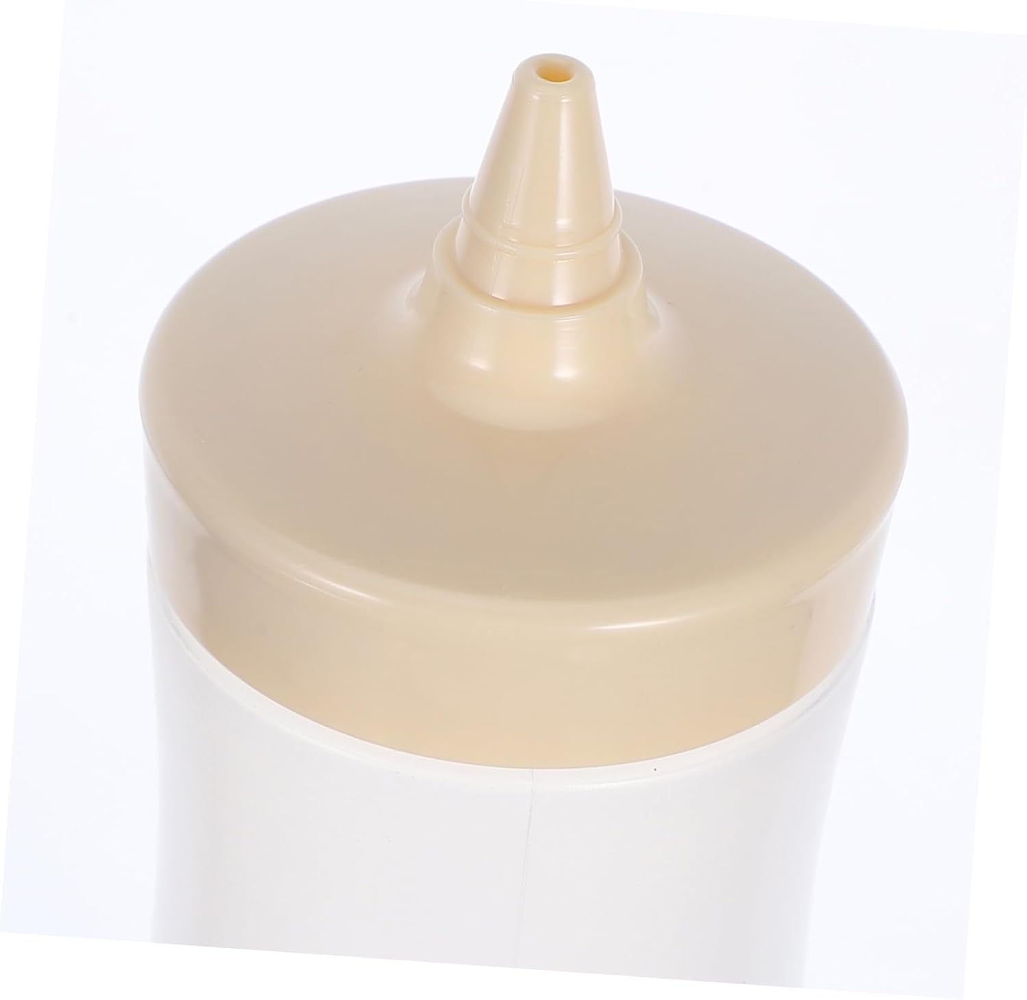 HOLIDYOYO 3PC Cream Color Condiment Squeeze Bottles