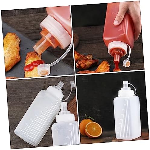 CIYODO Condiment Squeeze Bottles for Kitchen Picnic Use