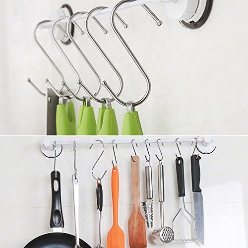 Gutapo 20PCS S Shaped Hooks for Closets and More