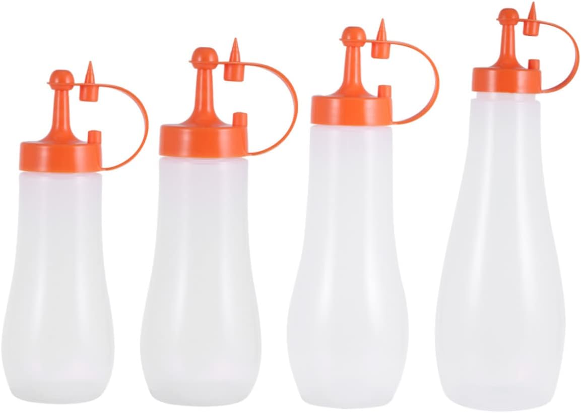PAMINGONO 3-Piece Condiment Squeeze Bottles Set 1