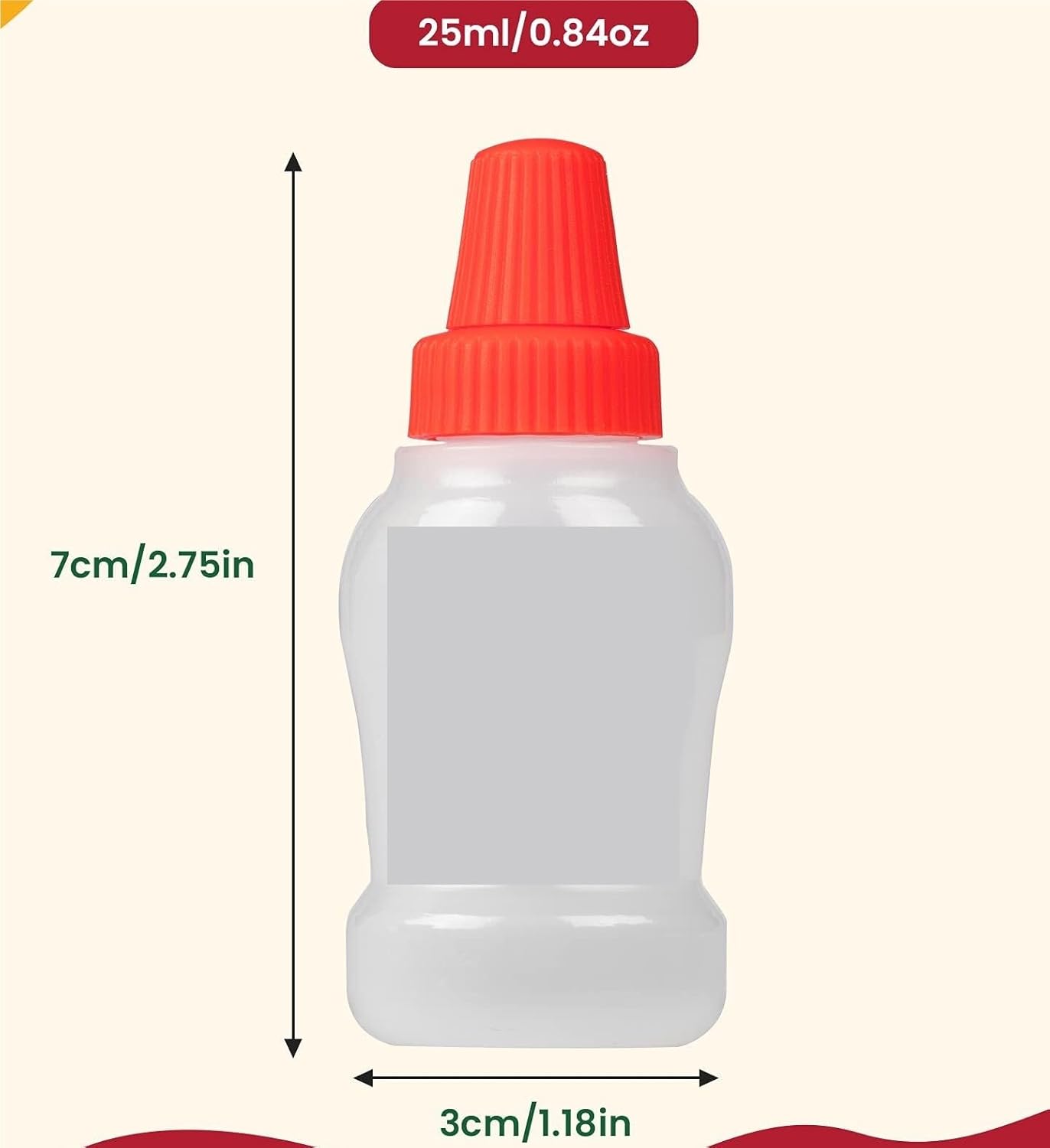 KLEYE Yellow Condiment Squeeze Bottles 1