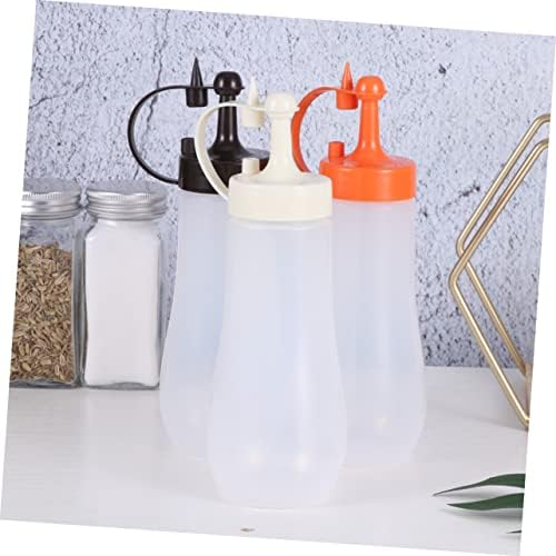 Hoement 3 Pack Condiment Squeeze Bottles Set 1