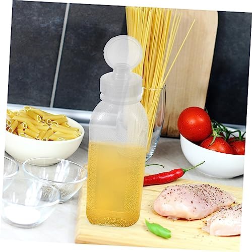 HOLIDYOYO Squeeze Bottles for Sauces Kitchen Oil Dispenser Set of 4