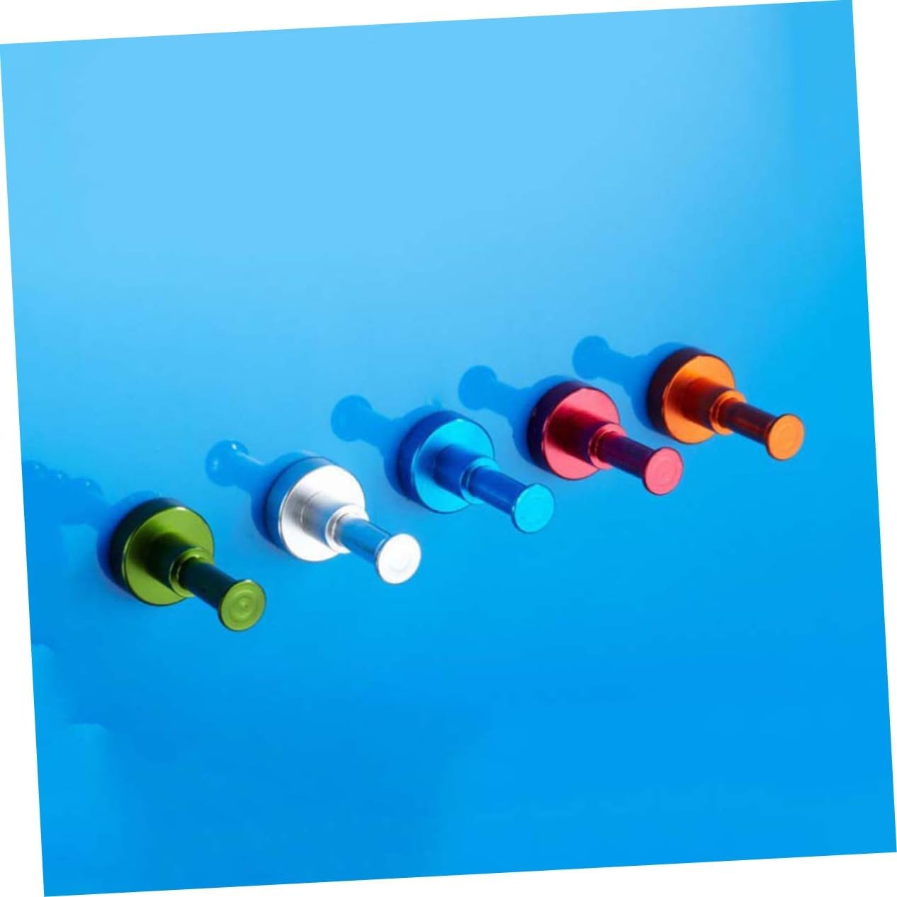 MAGICLULU Modern Solid Hooks 10-Pack Wall Towel and Coat Hangers