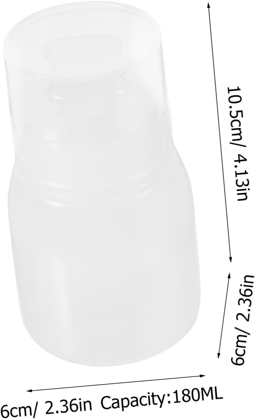 6pcs Sauce Squeeze Bottles for Salad Dressing Wide Mouth Ketchup Bottles