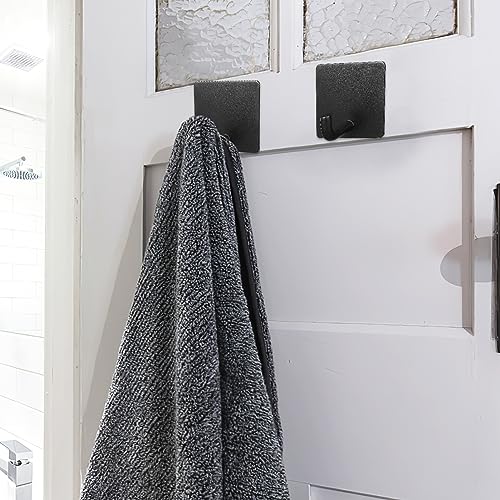 Beaupretty 4pcs Modern Wall Hooks for Bathroom and Home Organization