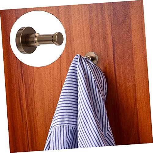 IMIKEYA Heavy-duty Aluminum Coat Hooks 4pcs