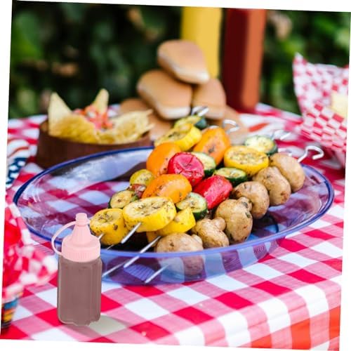 OKUMEYR Reusable Condiment Squeeze Bottles