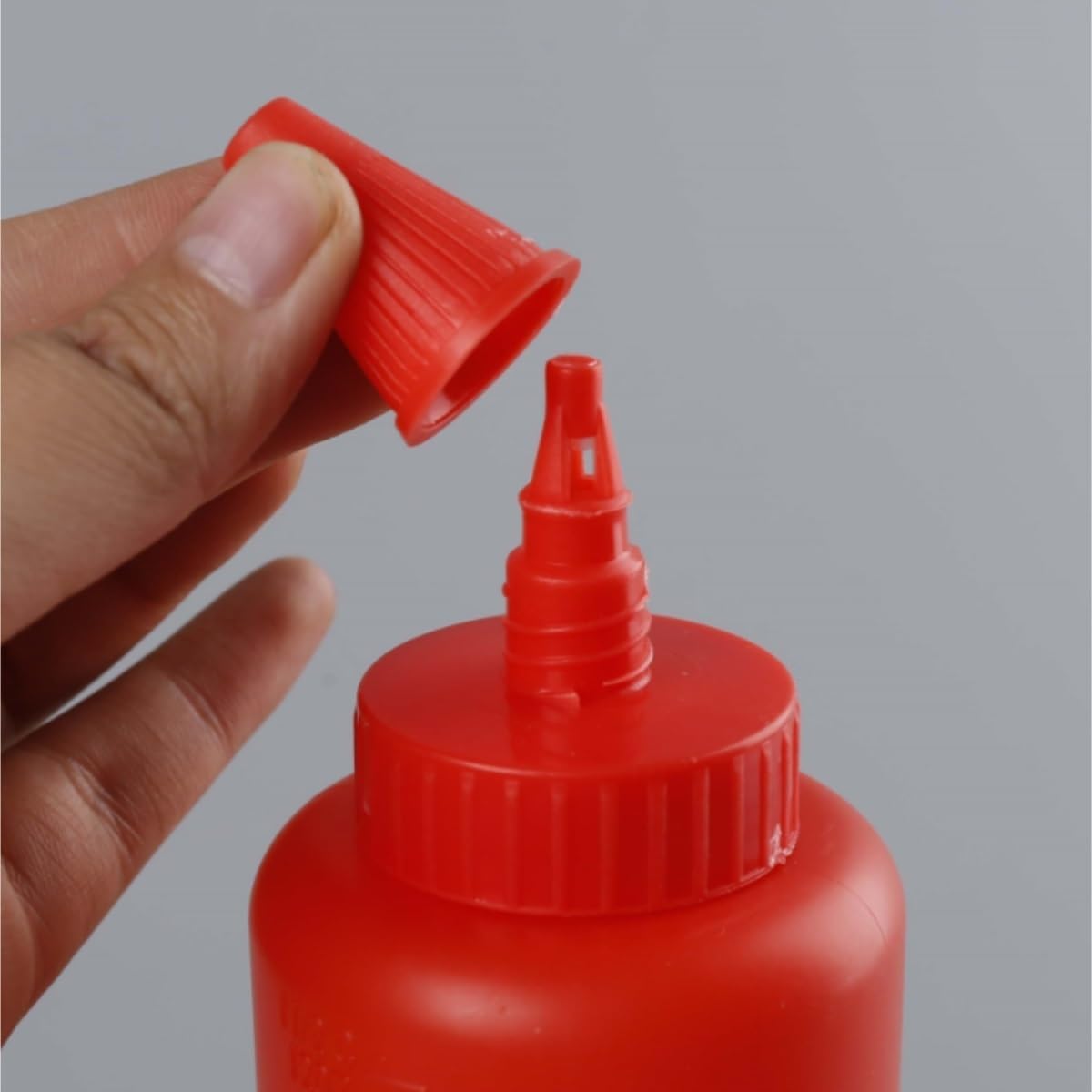 KLEYE 5PCS Salad Sauce Squeeze Bottles with Scale