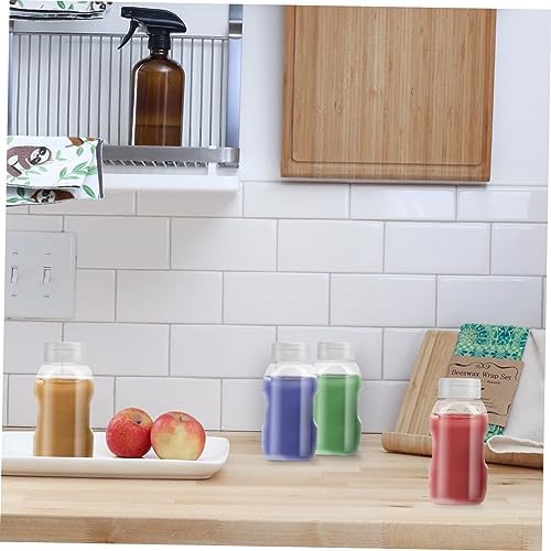 CIYODO 4PCS Mini Sauce Bottles Safe Material Leakproof Kitchen Condiment Containers