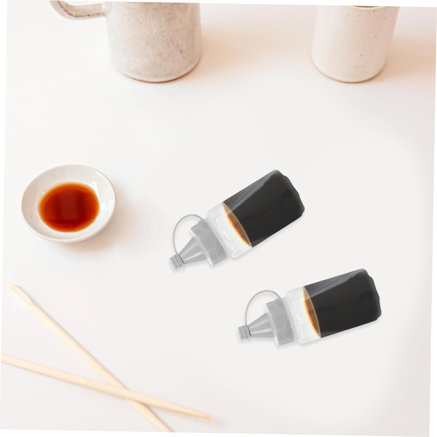 BIUDECO 4 Pack Condiment Squeeze Bottles 1