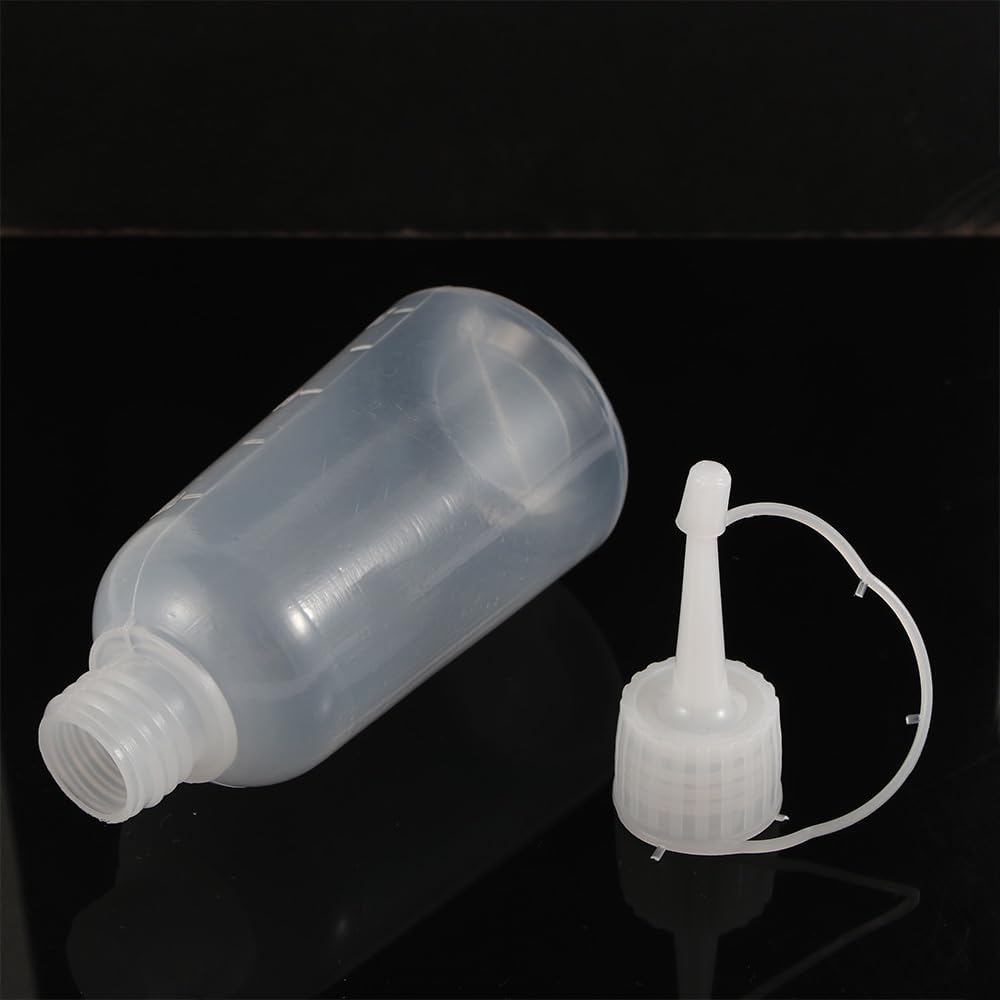 100ml Soft Plastic Condiment Squeeze Bottle with Tip Cap