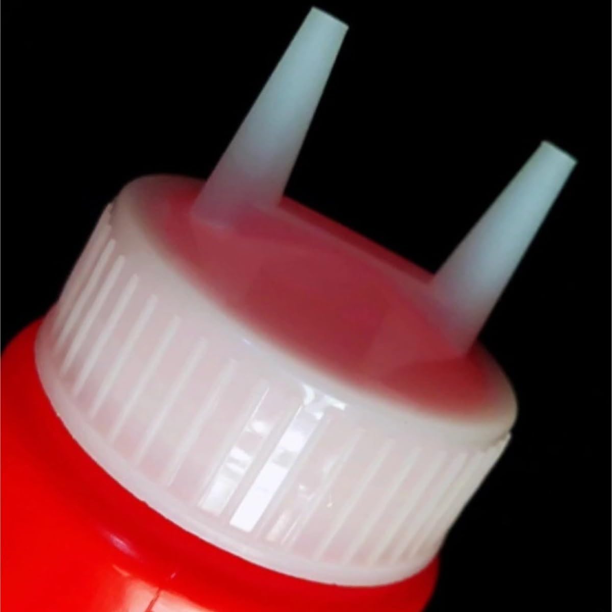 KLEYE 5 Pack Condiment Squeeze Bottles 360ml White 1