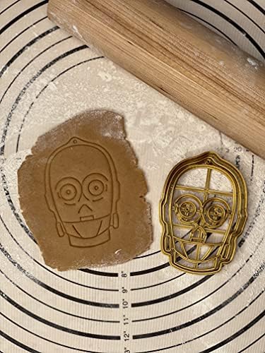 3D Kitchen Art C3PO Cookie Cutter 4-Inch Scale