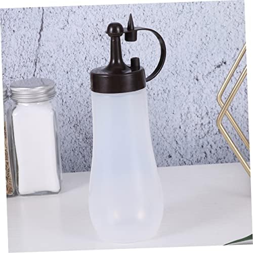 3PCS Salad Dressing Bottle Set - Cream Coffee Orange Tomato Sauce Squeeze Bottles