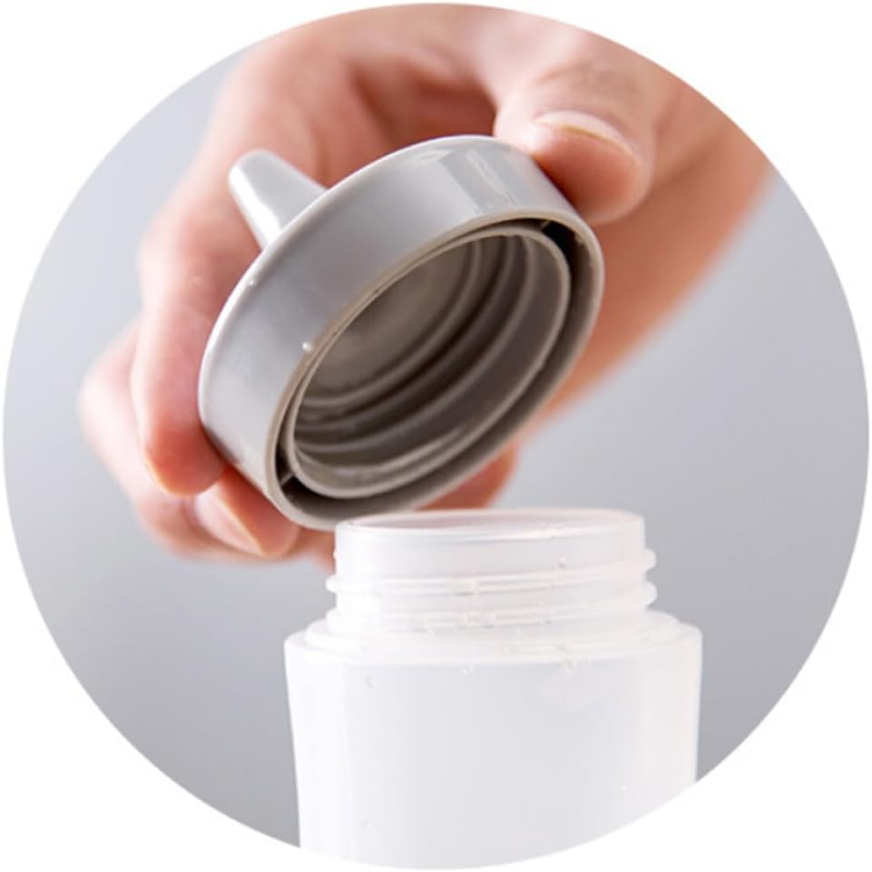 Hoement 350ml Salad Dressing Squeeze Bottle Leakproof Grey