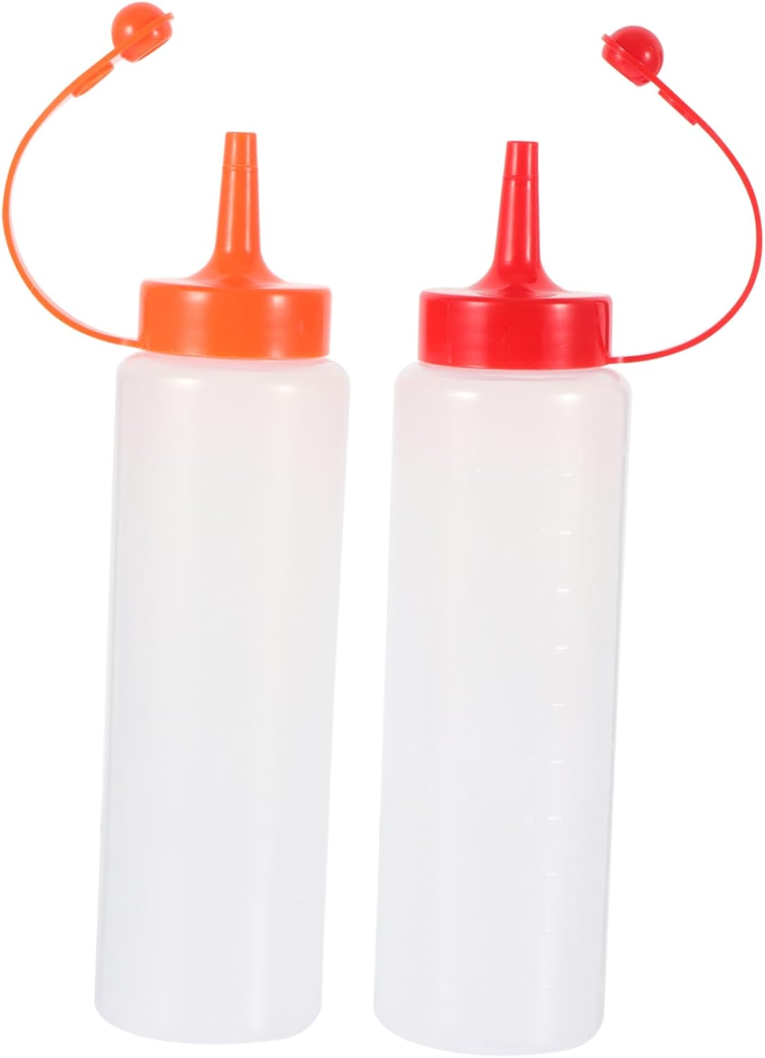Sturdy PE Squeeze Bottles for Salad Dressing Ketchup Mustard
