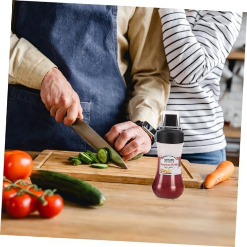 ABOOFAN 5-Hole Condiment Squeeze Bottle Kitchen Dispenser