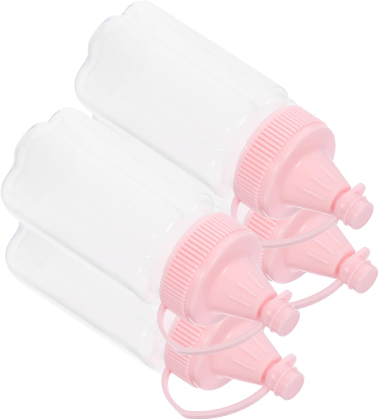 Alipis 4PCS Reusable Condiment Squeeze Bottles for Kitchen Use 1