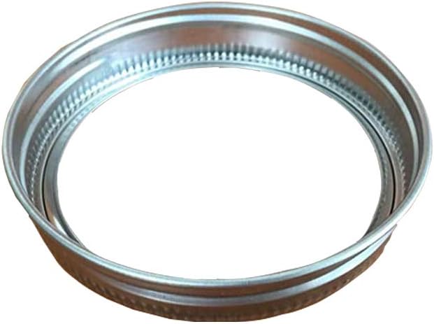 Acuteye 24 Rust Resistant Silver Mason Jar Replacement Rings 70mm