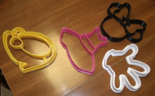 THEMED MAGICAL MOUSE BAKING TOOL SET OF 4 USA