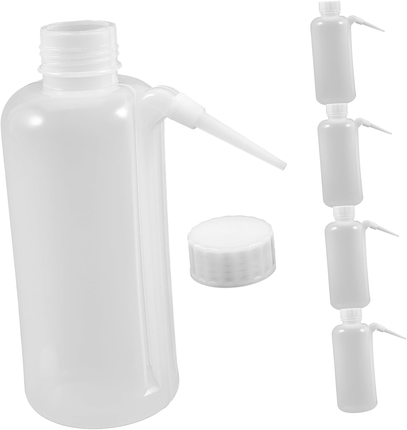 HOLIDYOYO 5Pcs Squeeze Bottles for Condiments Kitchen Use