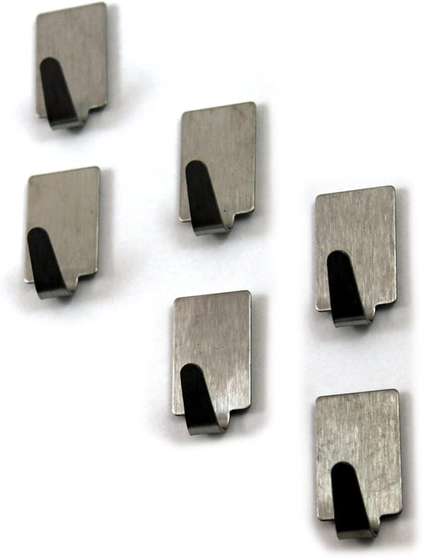 Stainless Steel Hooks 72 Pack Adhesive Kitchen Towel Holder 1
