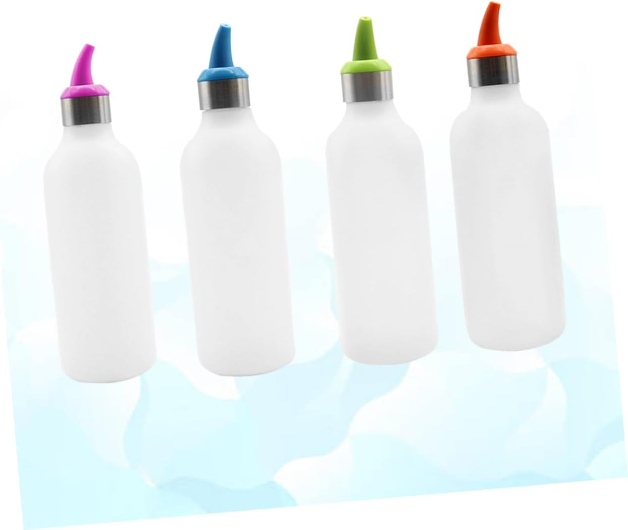 CIYODO Salad Dressing Bottles 4-Pack Set 1