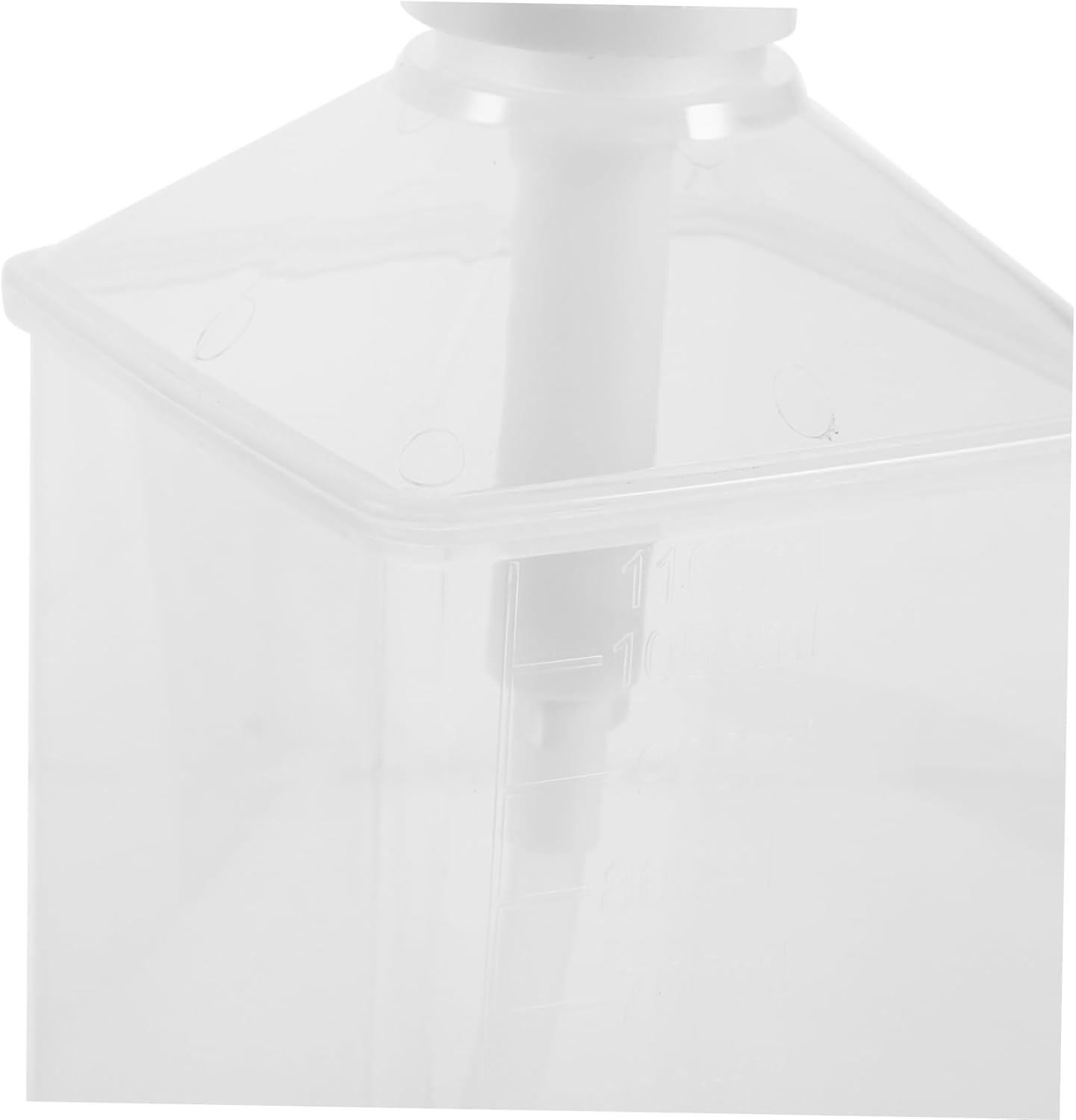 HOLIDYOYO 2pcs Clear Plastic Squeeze Bottles