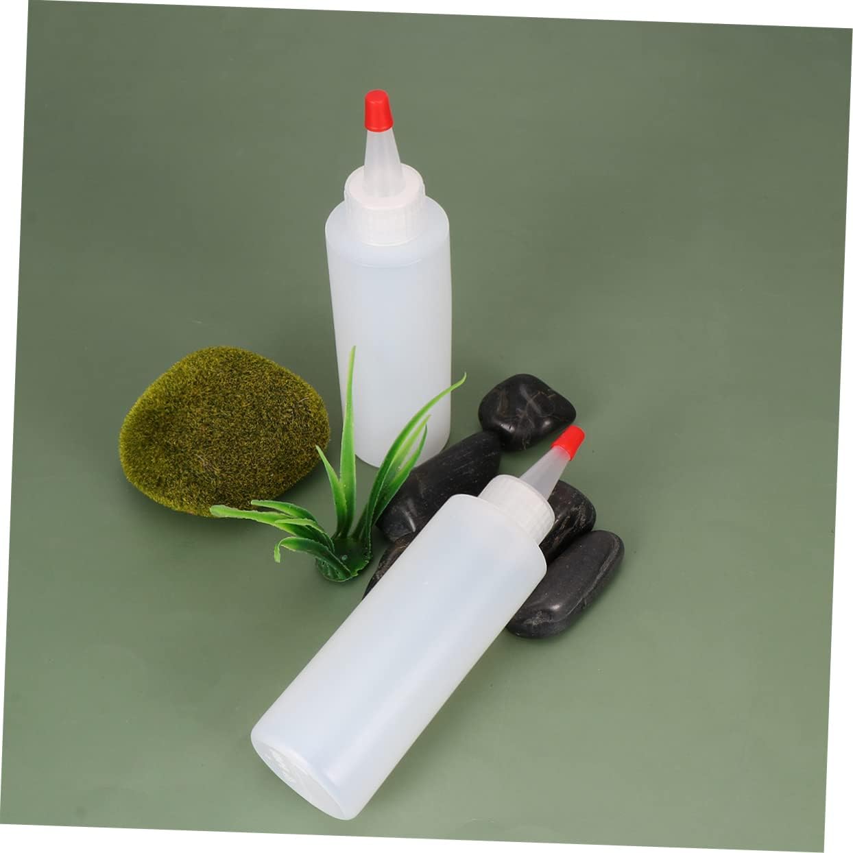 CIYODO 120ml Ketchup Mustard Squeeze Bottles Set of 20