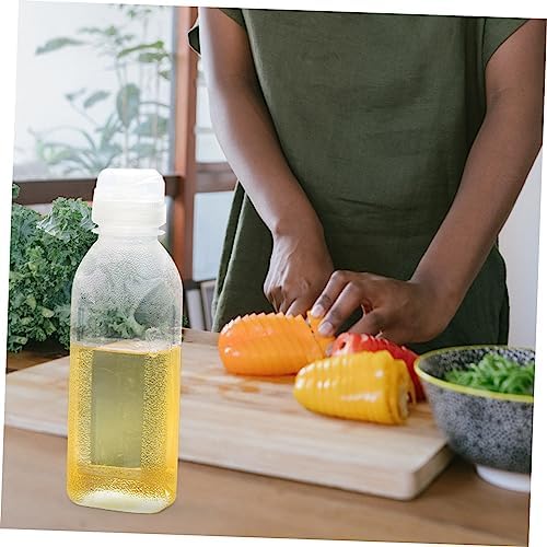 FELTECHELECTR Sauce Dispenser 4 Pack 300ml Leak-Proof Squeeze Bottles