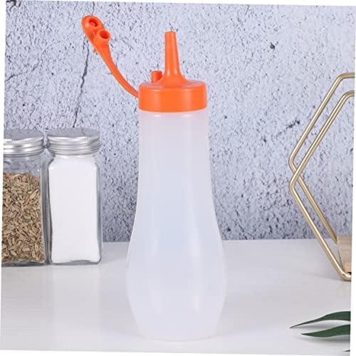 Zerodeko 3-Piece Condiment Squeeze Bottles Set for Kitchen