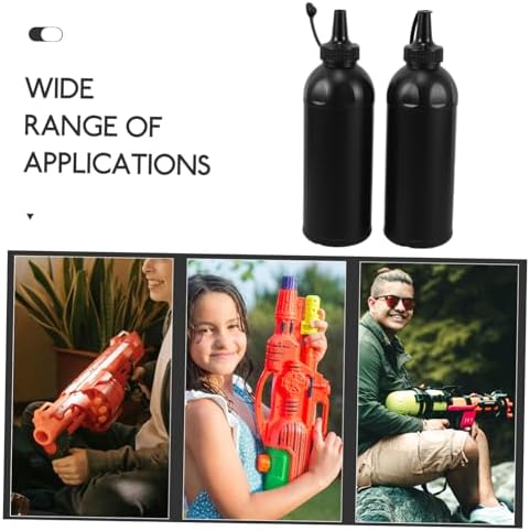 Abaodam 2pcs Set Plastic Squeeze Bottles for Water and Oil